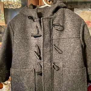 Toddler Boys Heavy Wool Coat